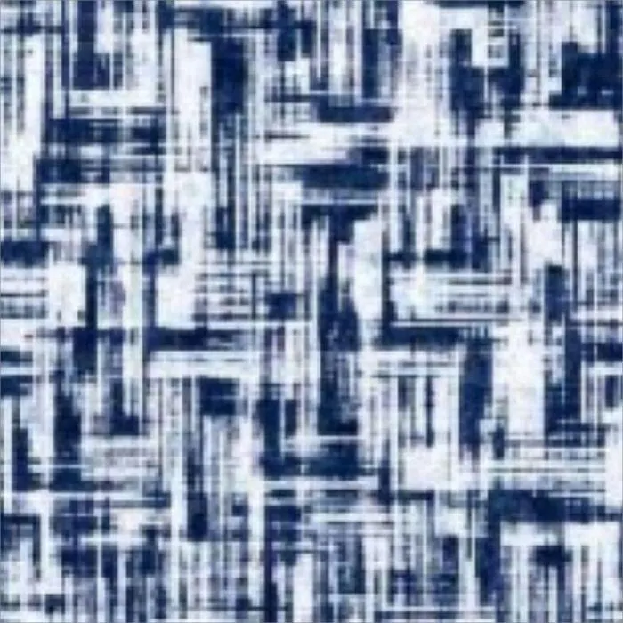 Cortina Cadiz Abstracto Azul Marino