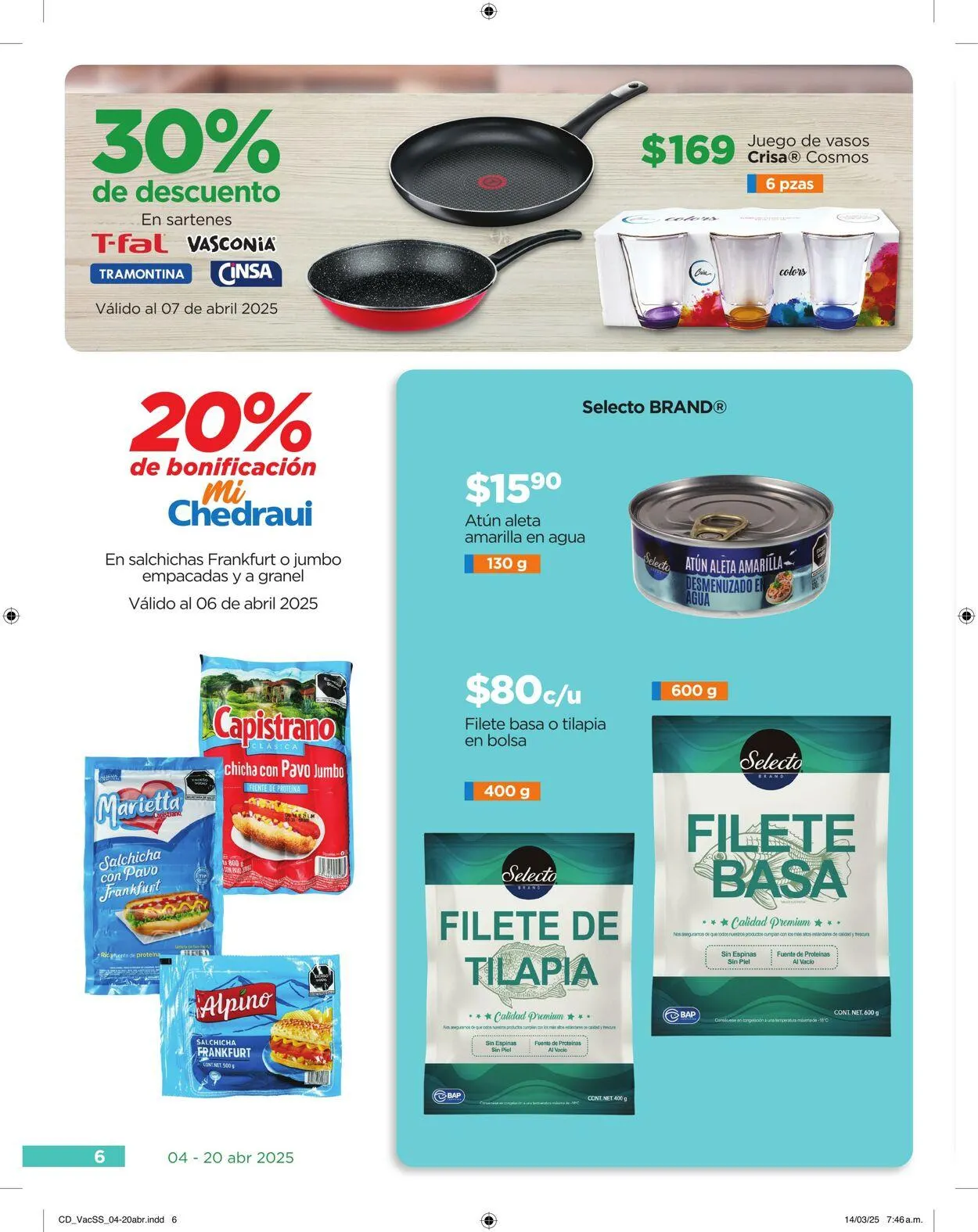 Catálogo de Chedraui Oferta actual 13 de agosto al 27 de agosto 2025 - Pagina 6