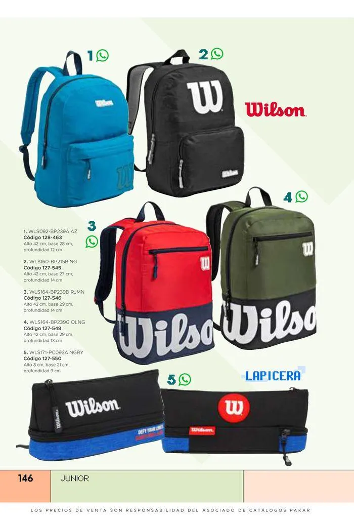 Catálogo de Pakar Junior Otoño-Invierno 2024 26 de julio al 31 de diciembre 2024 - Pagina 146