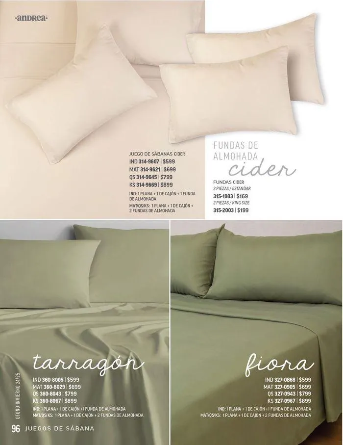 Catálogo de ANDREA - ANDREA HOME 26 de agosto al 25 de enero 2025 - Pagina 131