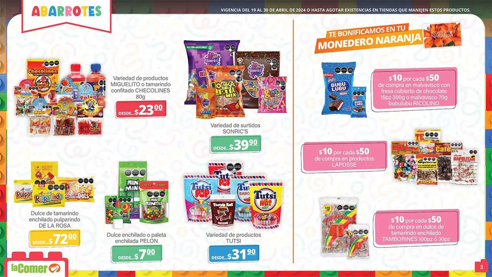 Catálogo de Catálogo La Comer 19 de abril al 30 de abril 2024 - Pagina 3