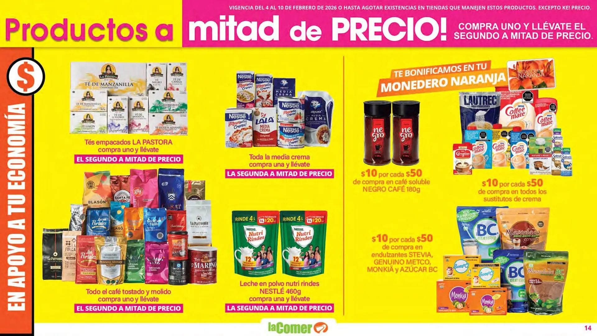 Catálogo de Folleto La Comer 4 de febrero al 10 de febrero 2026 - Pagina 14