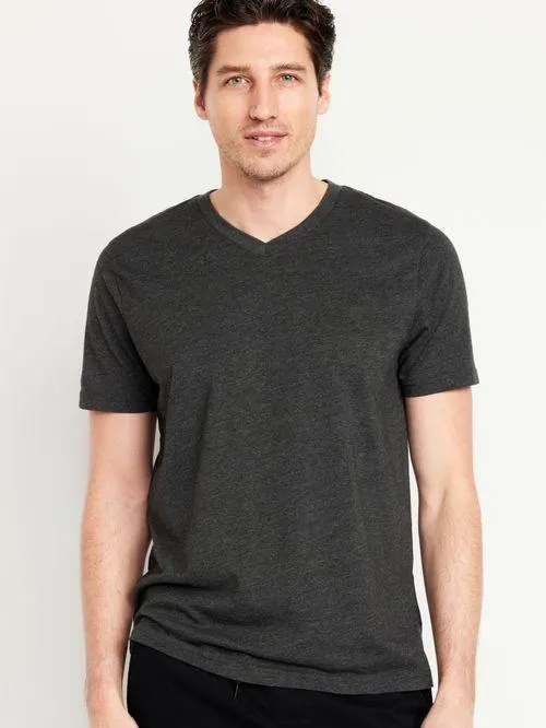 Playera de cuello en V Old Navy