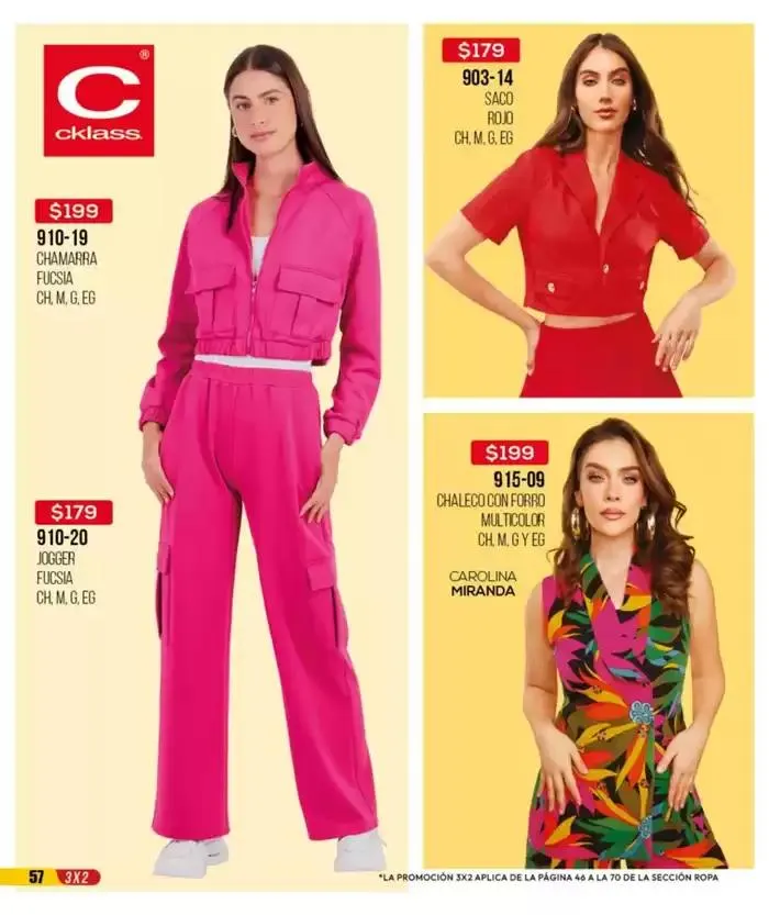 Catálogo de Catálogo Cklass Liquidación Ropa 2025 México 31 de marzo al 31 de agosto 2025 - Pagina 58