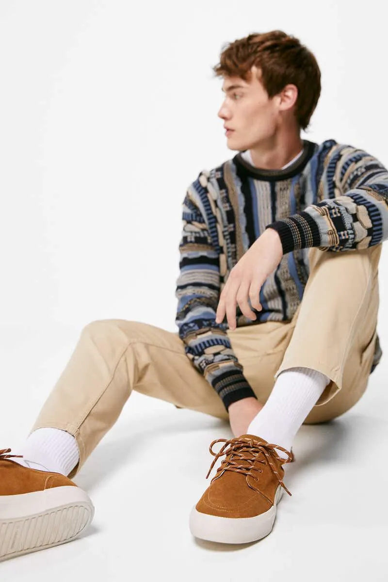 Deportivo icons piel serraje