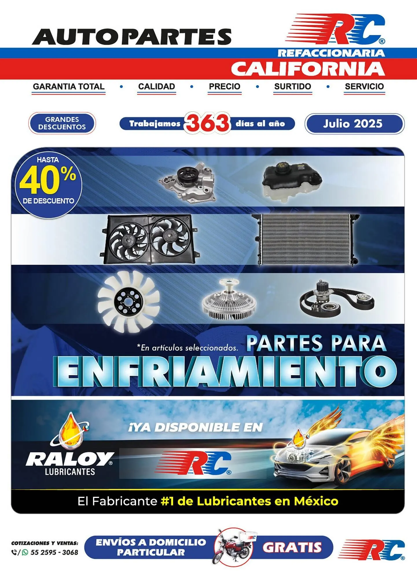 Catálogo Refaccionaria California - 1