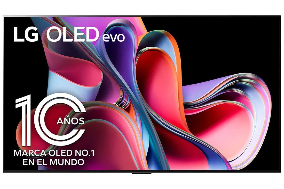 Pantalla LG OLED evo 77'' G3 4K SMART TV con ThinQ AI