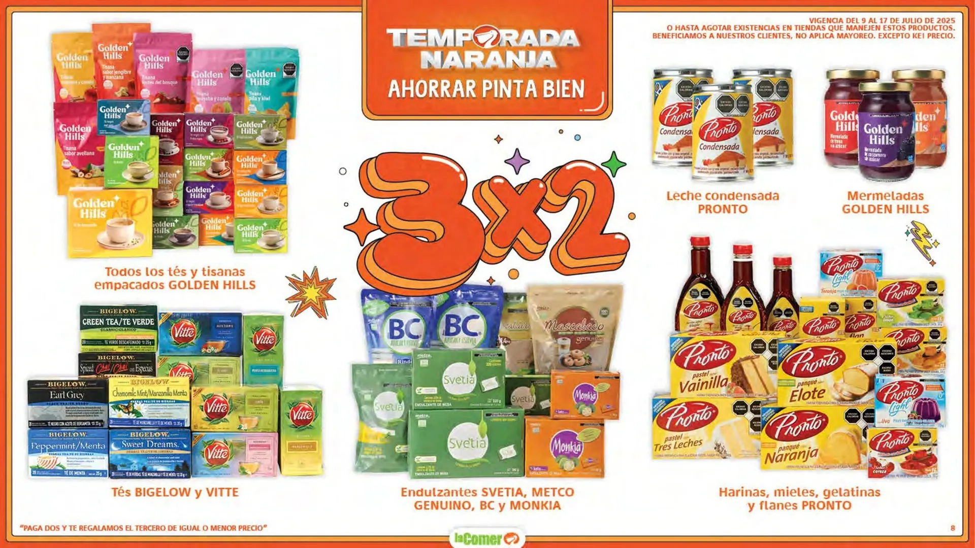 Catálogo de Catálogo La Comer 9 de julio al 17 de julio 2025 - Pagina 8