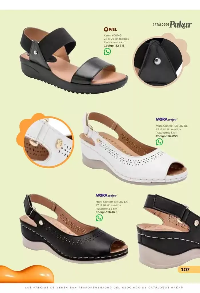Catálogo de Pakar Sandalia 31 de enero al 31 de mayo 2025 - Pagina 107