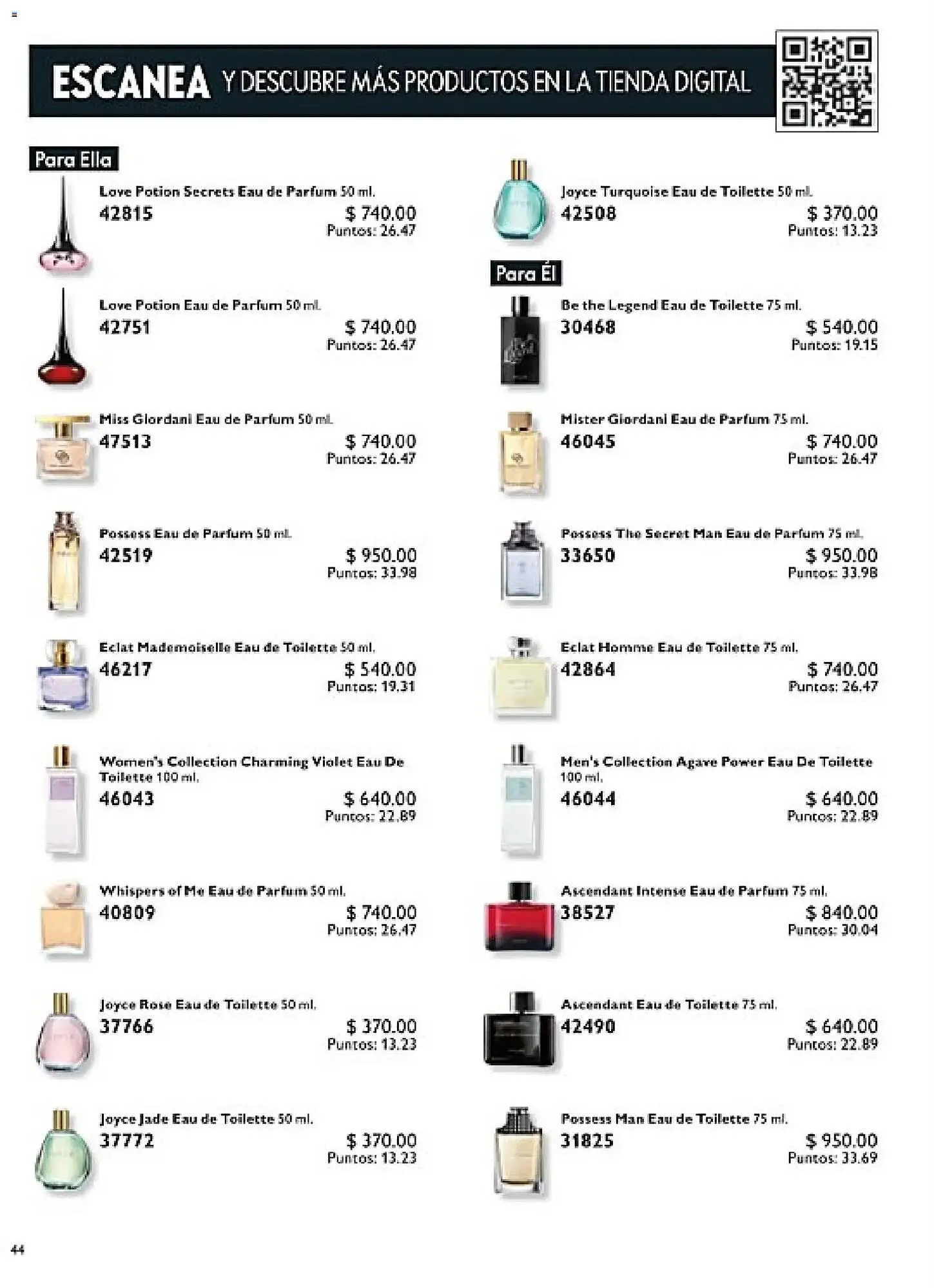 Catálogo de Catálogo Oriflame 7 de marzo al 28 de marzo 2026 - Pagina 44