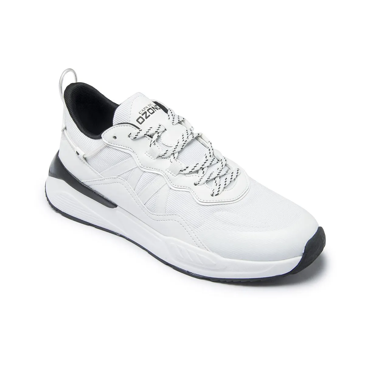 SNEAKER URBANO SPORT CAPA DE OZONO PARA HOMBRE ESTILO 604701 BLANCO