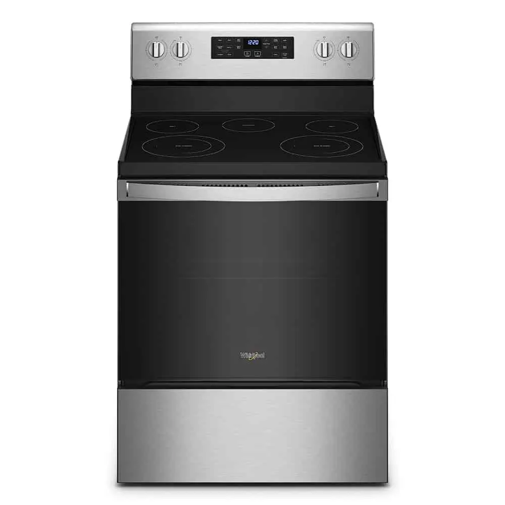 Estufa Eléctrica De Piso 30" con 5 quemadores Air Fry Gris