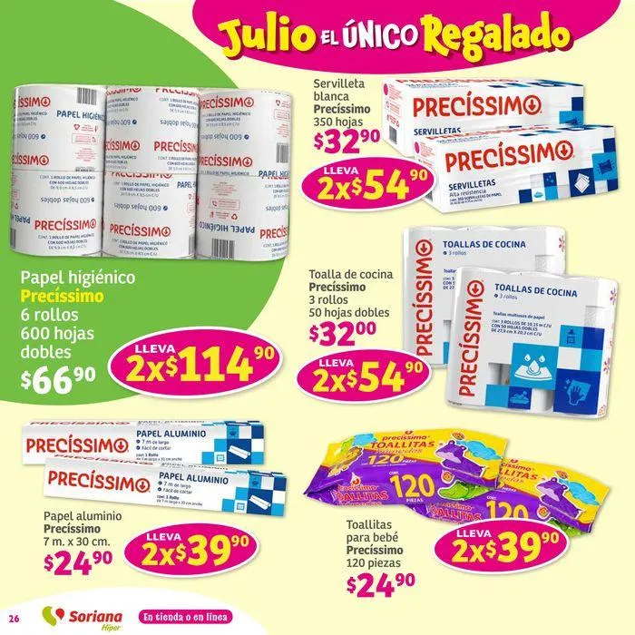 Catálogo de Julio Regalado Híper 27 de junio al 3 de julio 2024 - Pagina 26