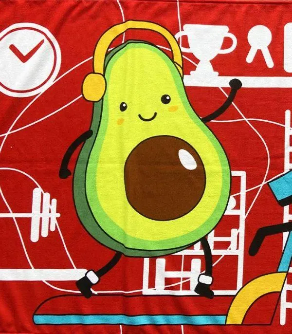 Toalla Aguacate deportiste ultrasoft