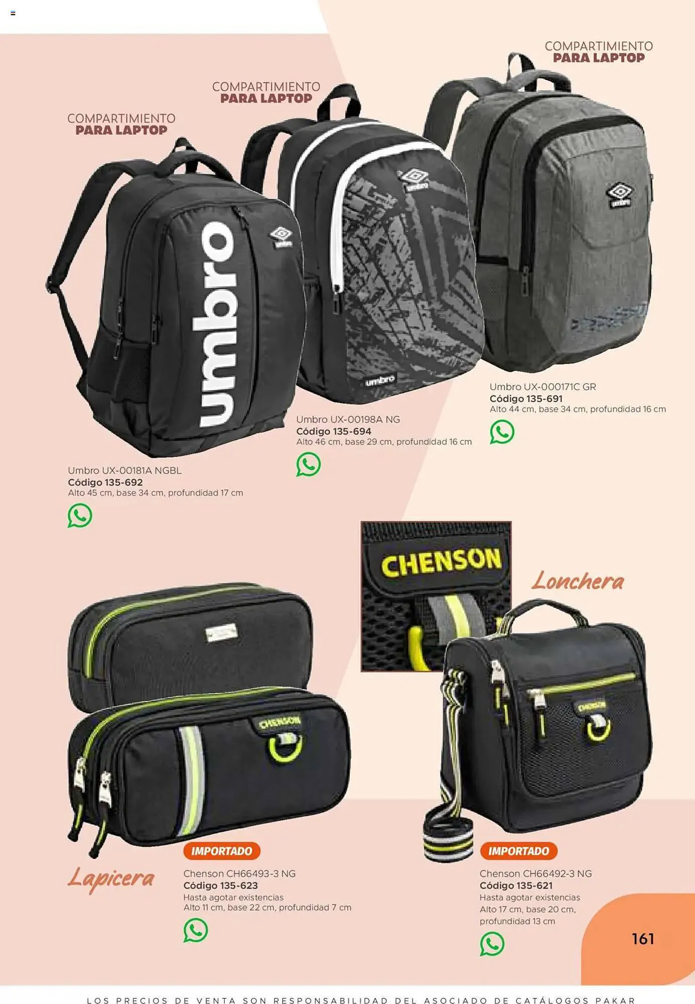 Catálogo de Catálogo SC Pakar 24 de julio al 1 de enero 2026 - Pagina 161