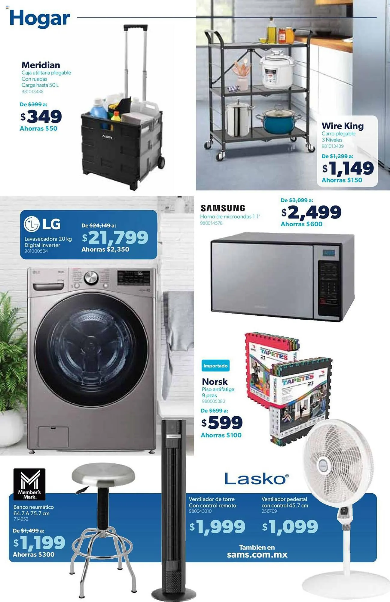 Catálogo de Catálogo Sam's Club 23 de febrero al 19 de marzo 2024 - Pagina 34