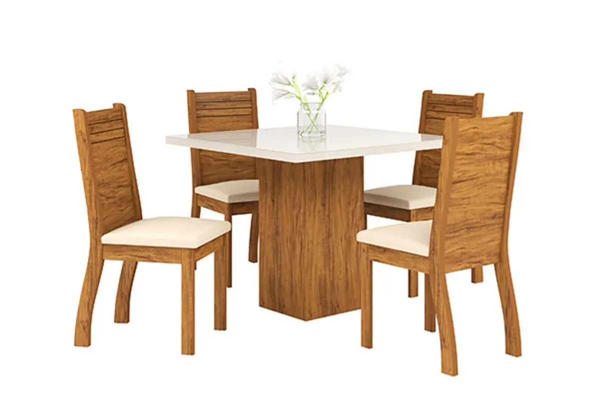 Mesa de comedor Laramate - Blanco