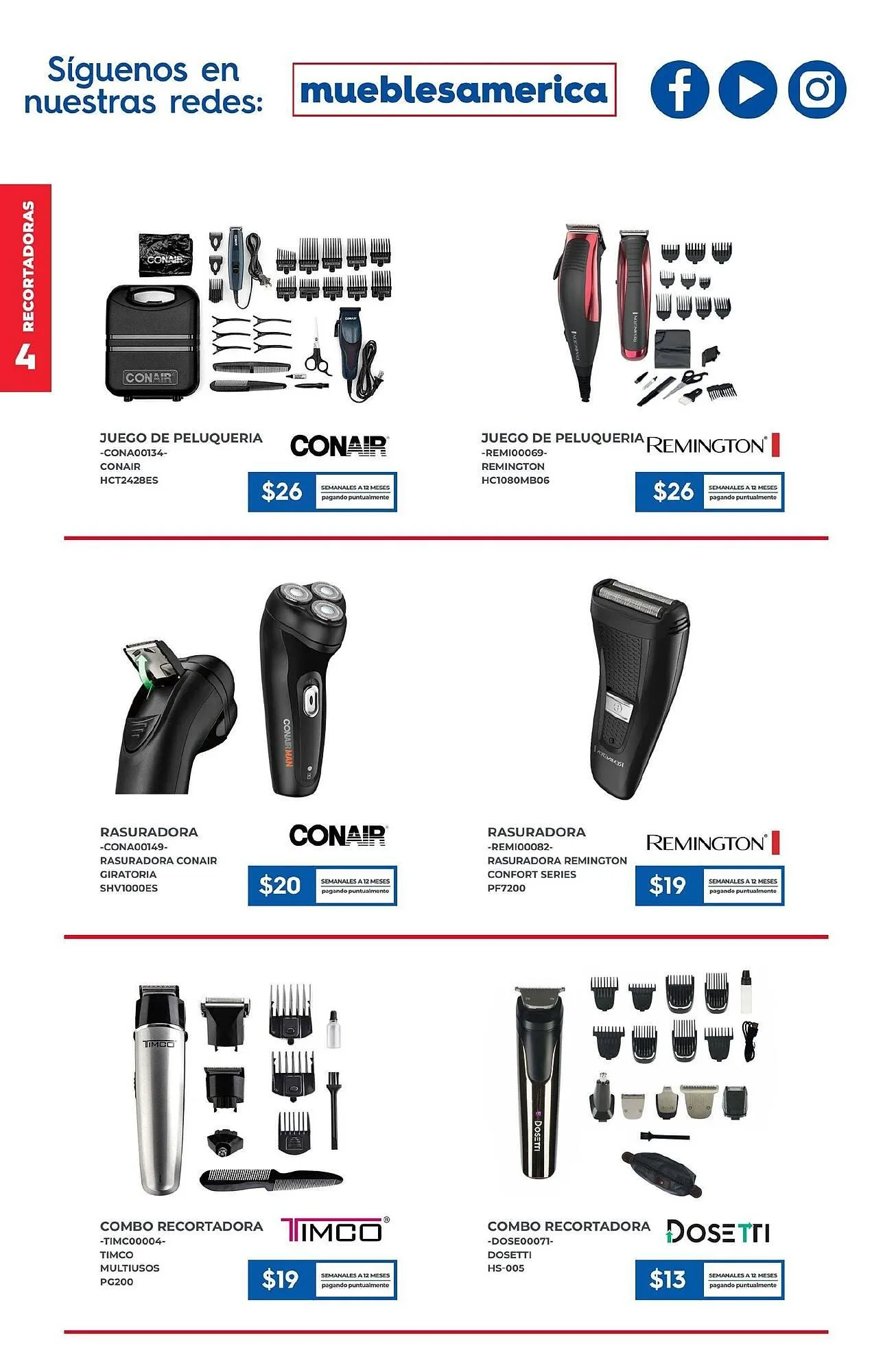 Catálogo de Catálogo Muebles América 21 de julio al 15 de agosto 2025 - Pagina 4