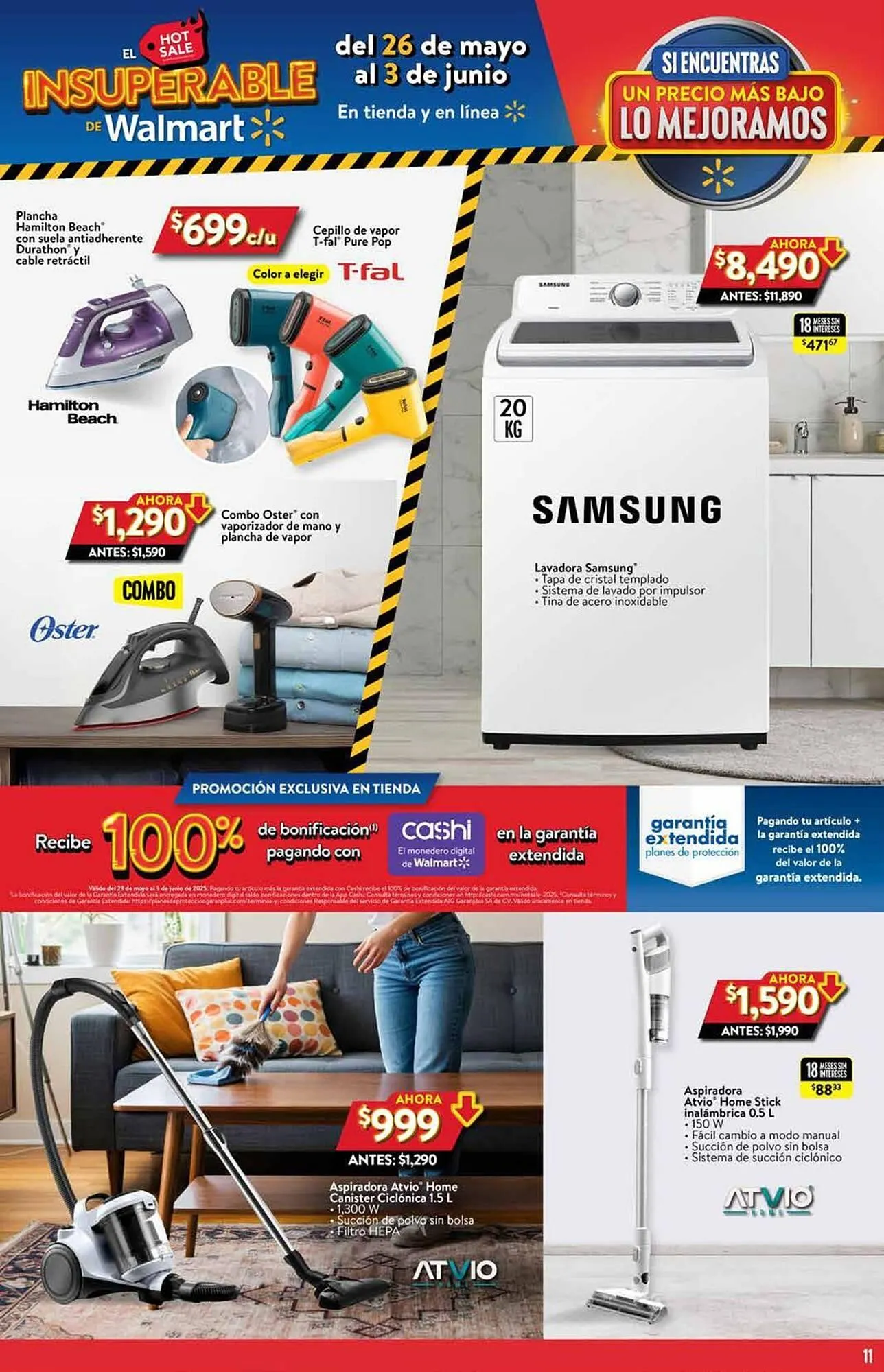 Catálogo de Catálogo Walmart 28 de mayo al 3 de junio 2025 - Pagina 11