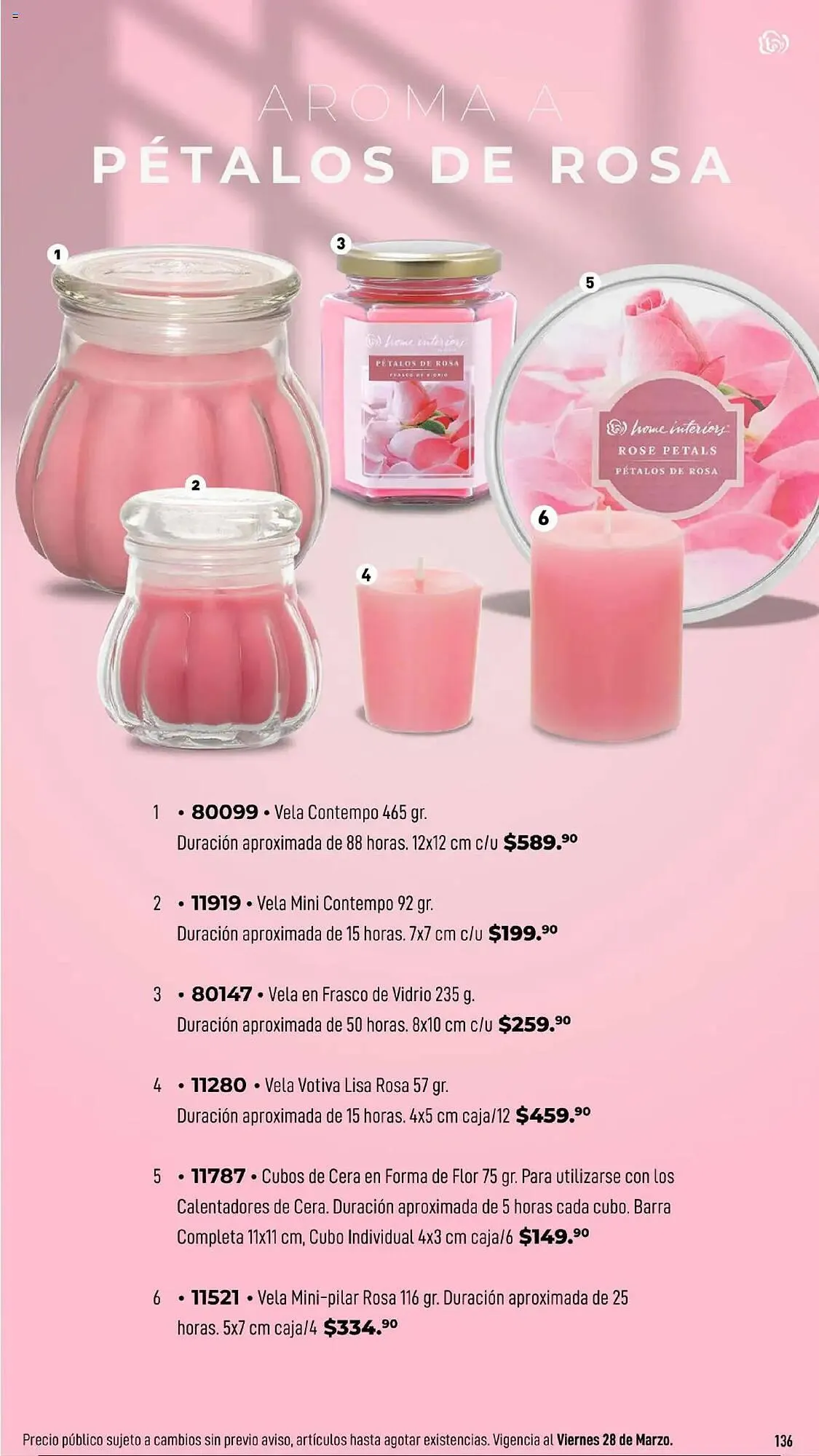 Catálogo de Catálogo Home Interiors 17 de febrero al 28 de marzo 2025 - Pagina 136
