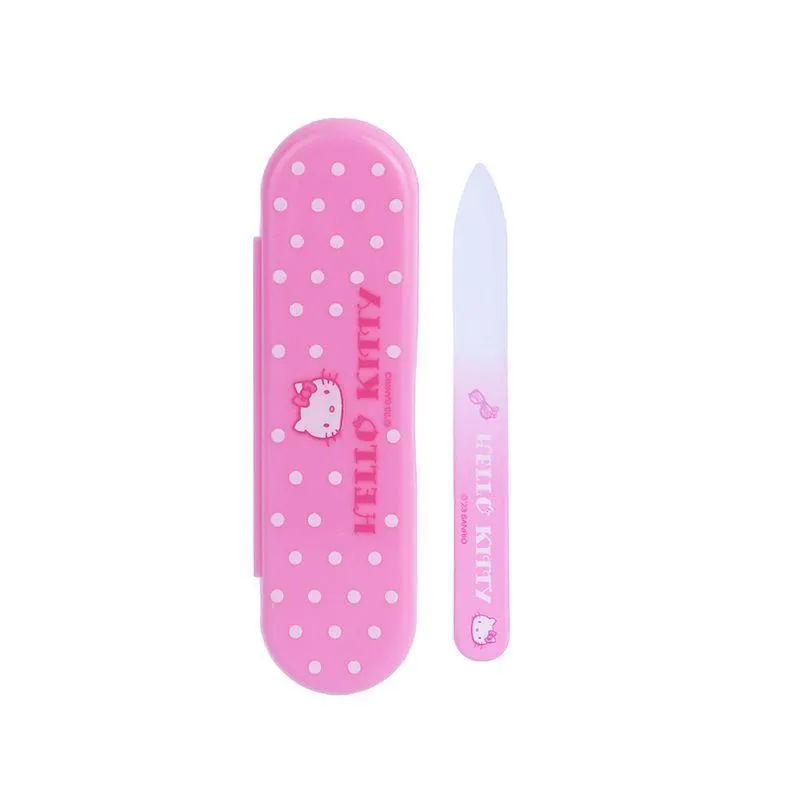 Lima Para Uñas Sanrio Hello Kitty Con Estuche Sintético Rosa