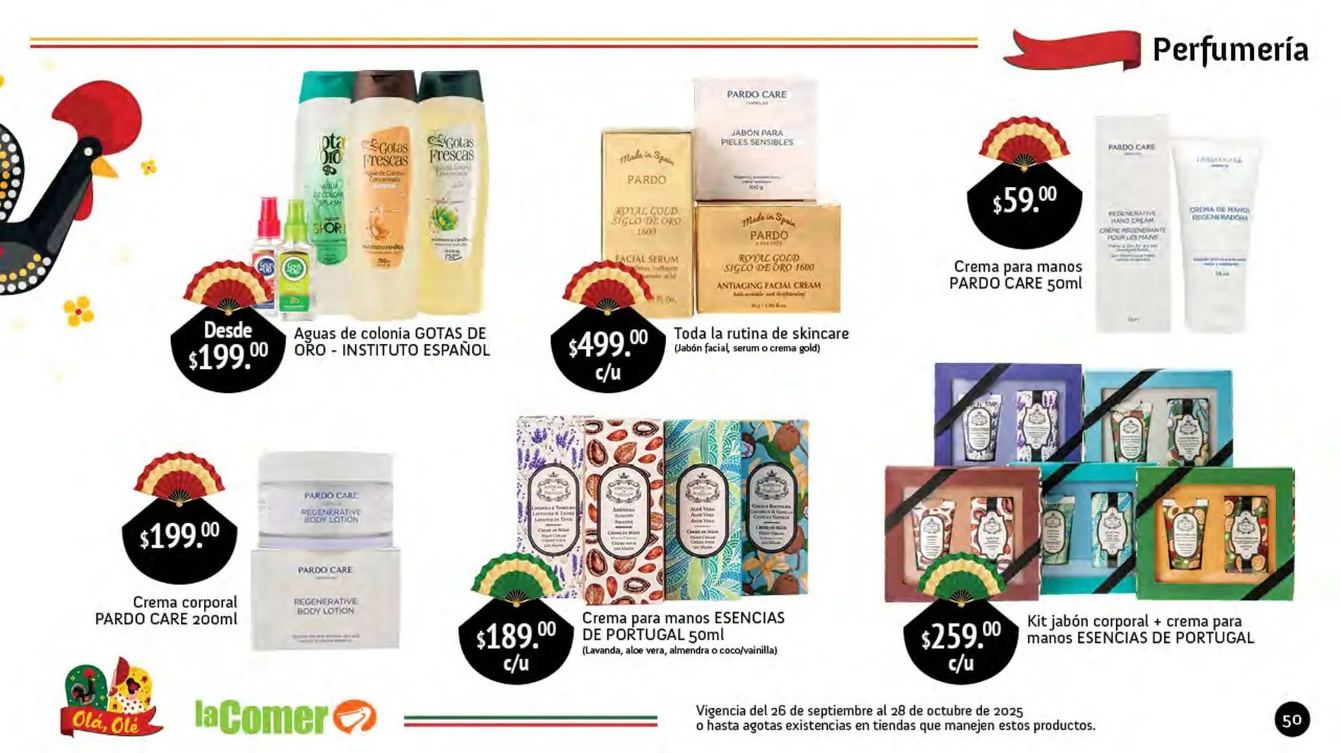 Catálogo de Folleto La Comer 26 de septiembre al 28 de octubre 2025 - Pagina 50