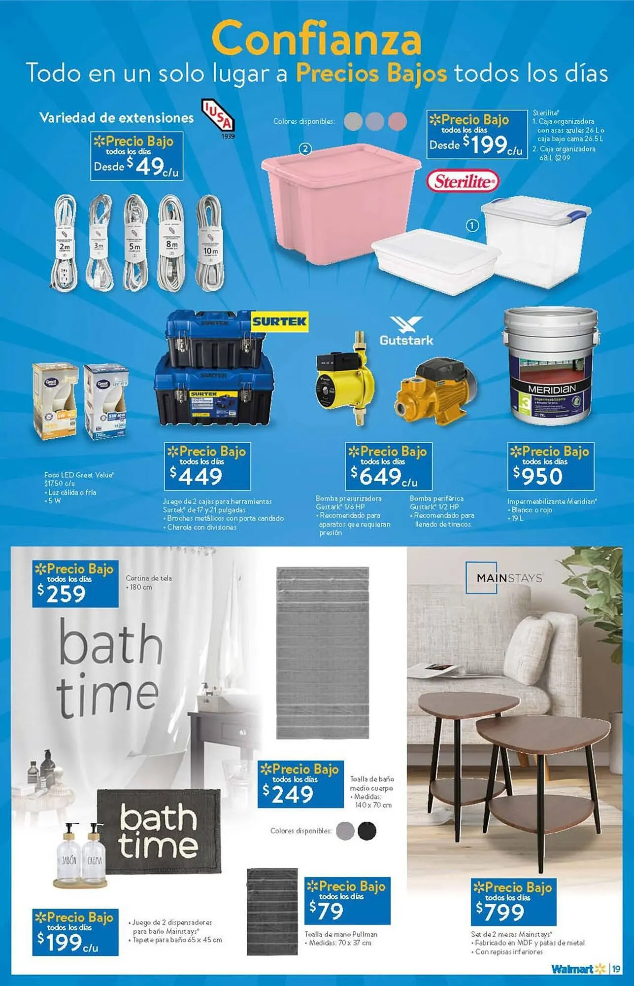 Catálogo de Catálogo Walmart 22 de febrero al 13 de marzo 2024 - Pagina 19