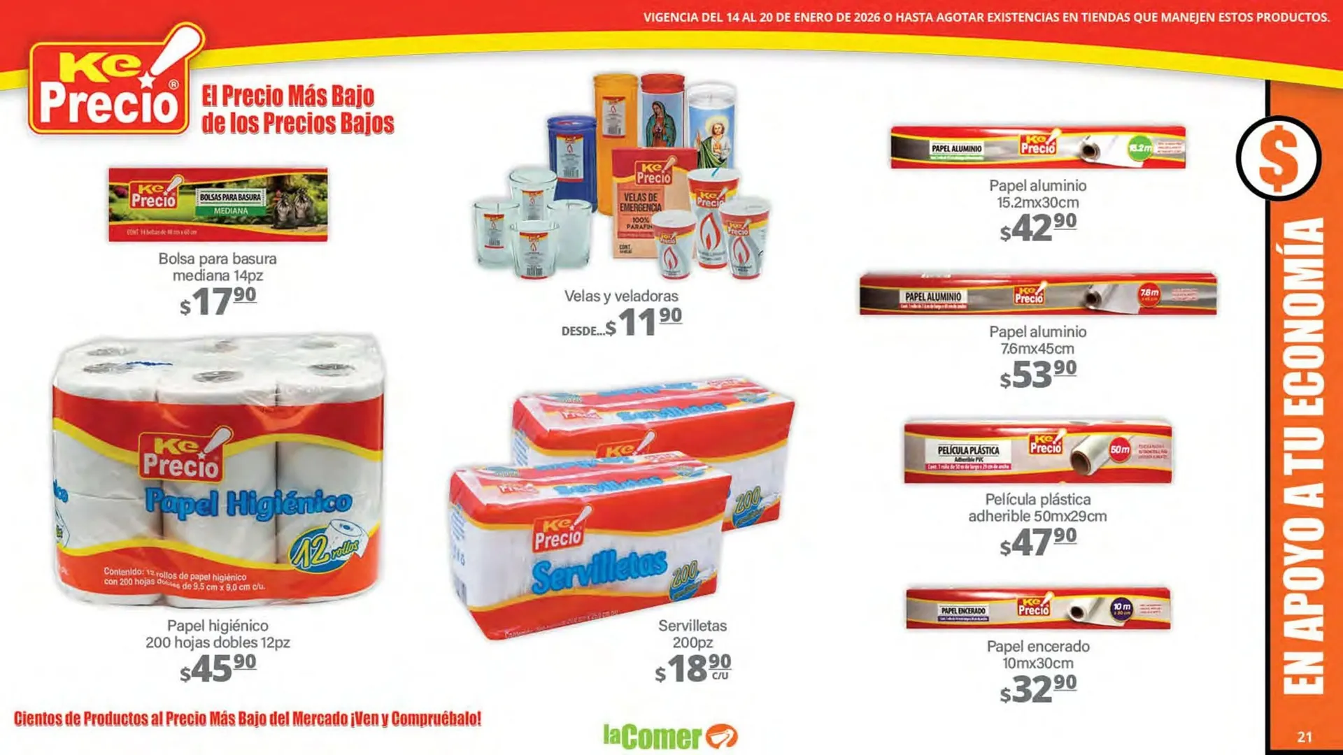 Catálogo de Folleto La Comer 14 de enero al 20 de enero 2026 - Pagina 21