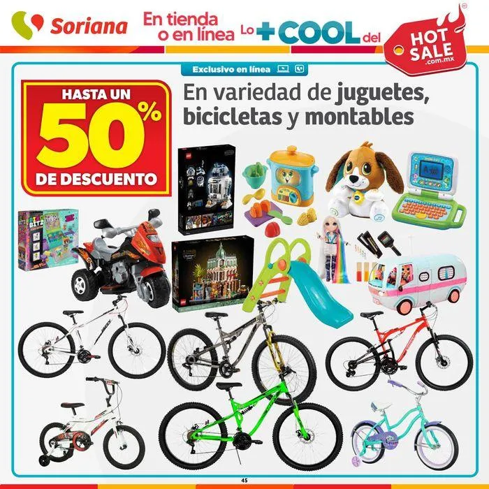 Catálogo de Hot Sale Híper 15 de mayo al 23 de mayo 2024 - Pagina 44