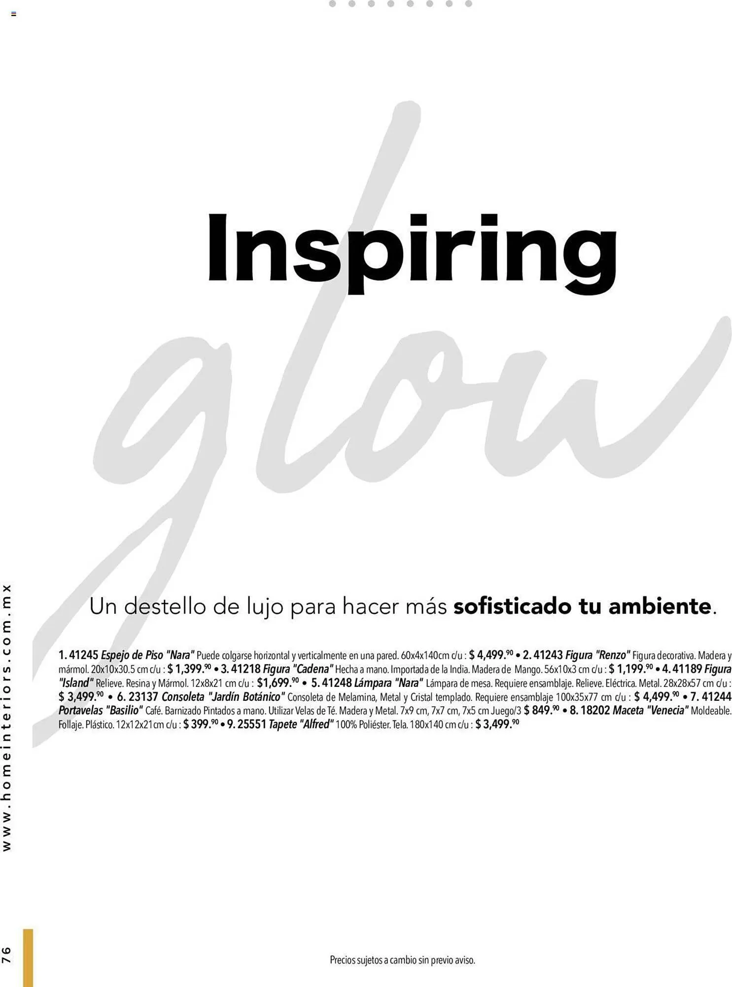 Catálogo de Catálogo Home Interiors 25 de junio al 2 de julio 2024 - Pagina 8