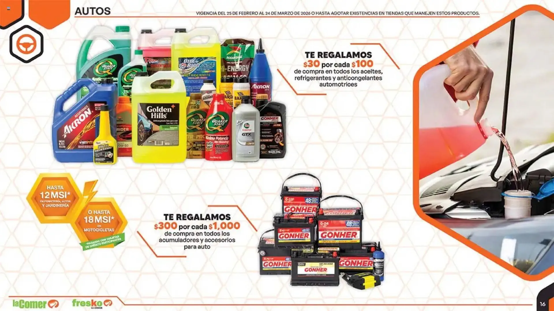 Catálogo de Folleto La Comer 25 de febrero al 24 de marzo 2026 - Pagina 16