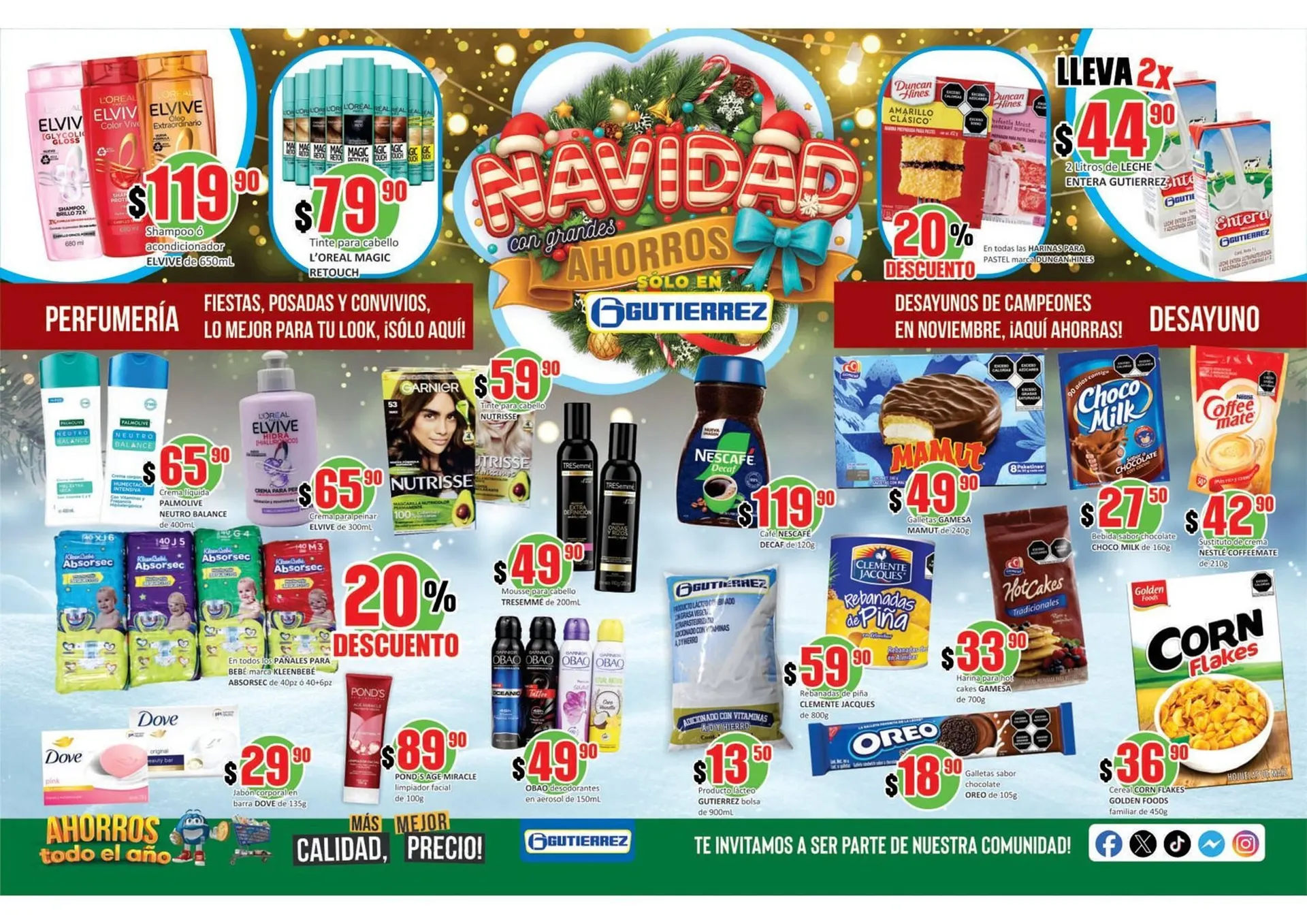 Catálogo de Folleto Super Gutiérrez 5 de diciembre al 11 de diciembre 2025 - Pagina 4