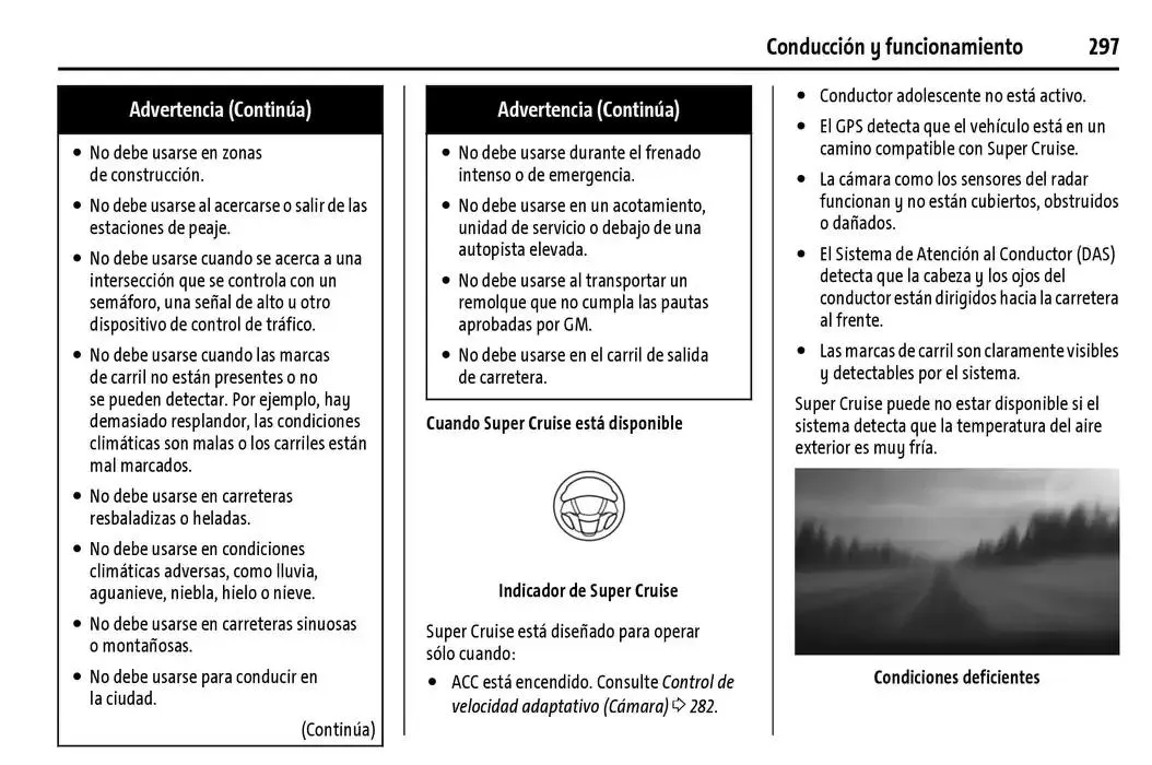 Catálogo de Cheyenne 2025 Manual del propietario 22 de enero al 31 de diciembre 2025 - Pagina 298
