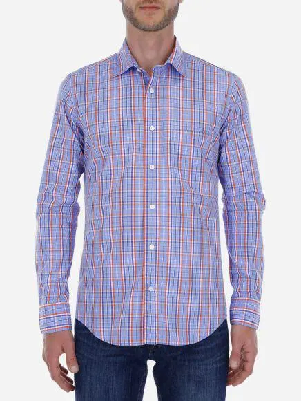 Camisa Casual Regular Fit de Cuadros