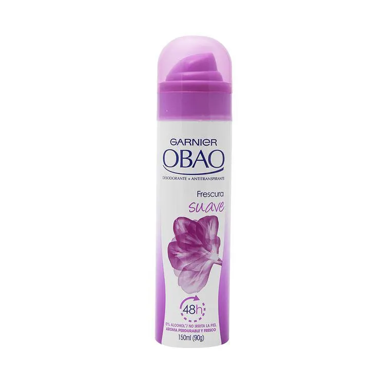 Desodorante Obao Aerosol 150Ml Frescura Suave - Obao - 1 pieza
