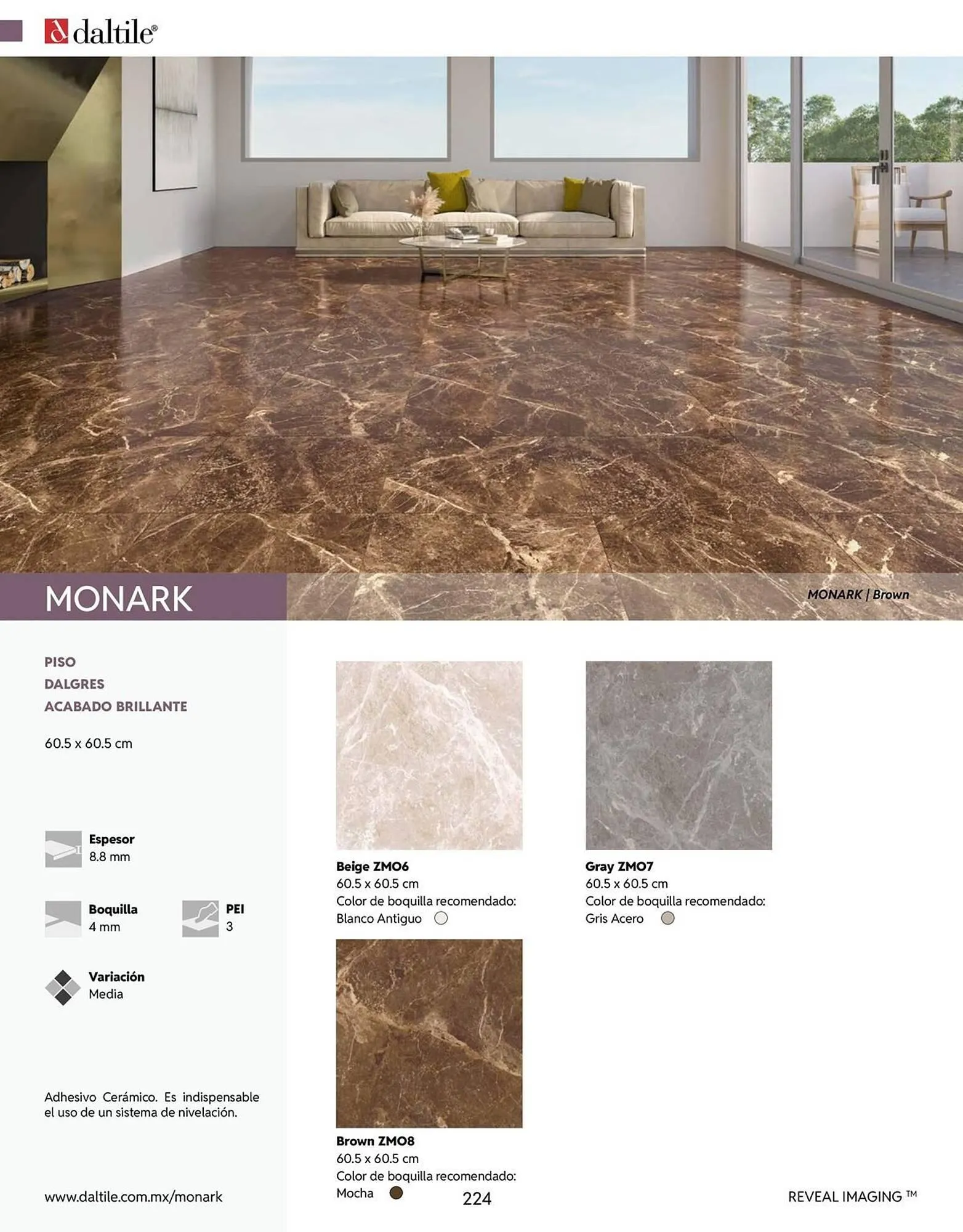 Catálogo de Catálogo Daltile 13 de enero al 31 de diciembre 2026 - Pagina 224