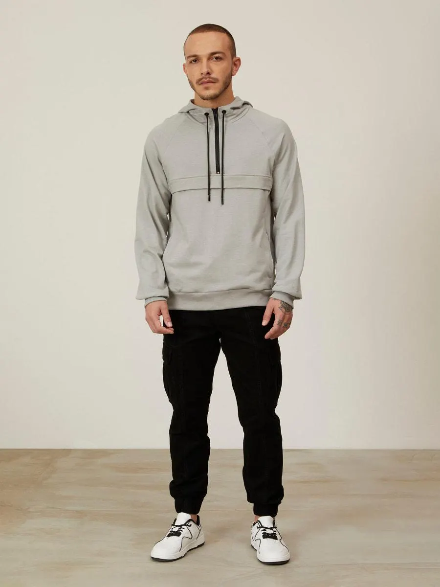 Sudadera Manga Raglán con Capucha