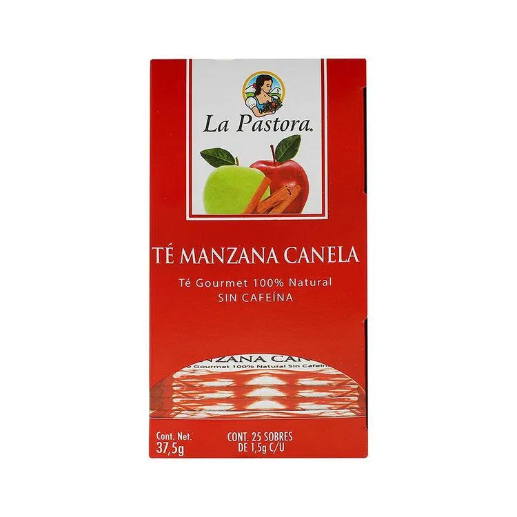 Té de Manzana Canela 25 Sobres - La Pastora - 1 pieza