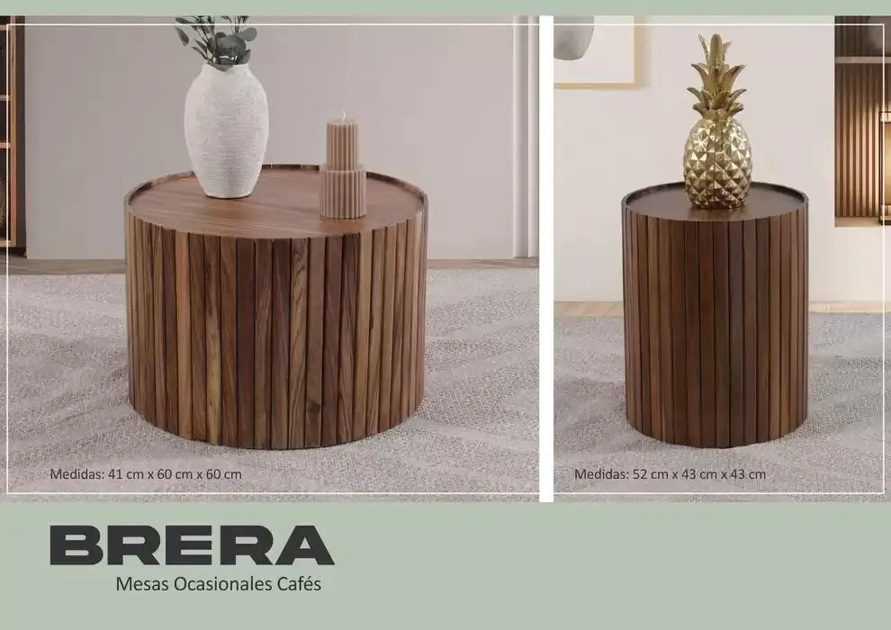 Catálogo de Muebles Dico Mesas Ocasionales Centro 2025 14 de febrero al 31 de diciembre 2025 - Pagina 8