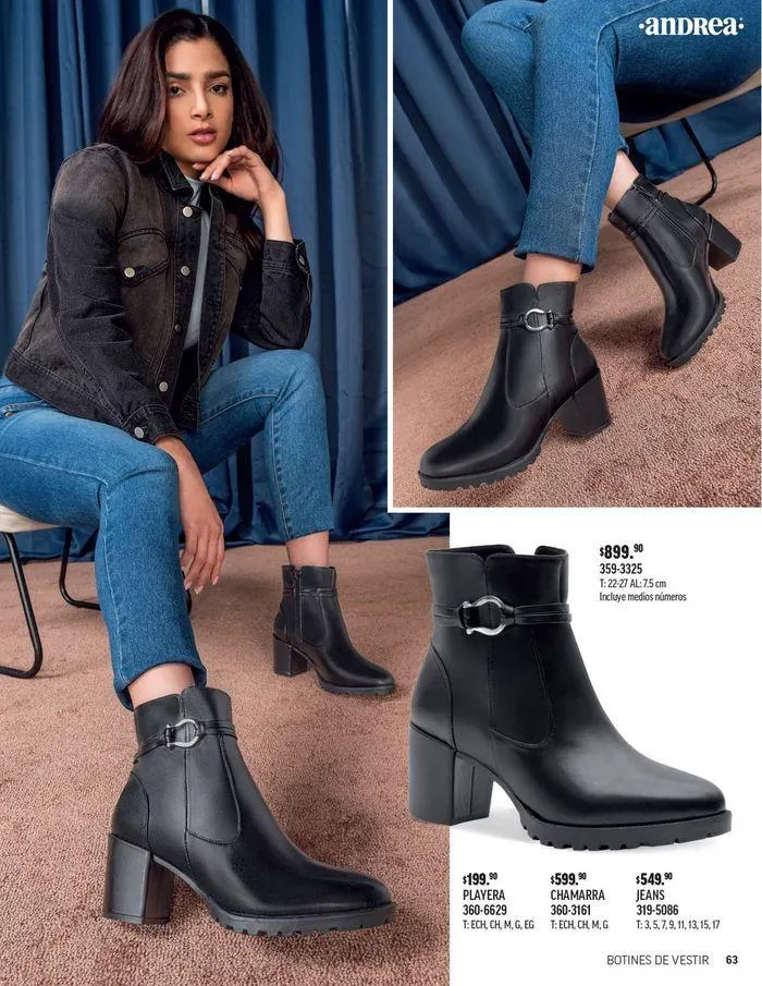 Catálogo de ANDREA - CALZADO DAMA 26 de agosto al 25 de enero 2025 - Pagina 159