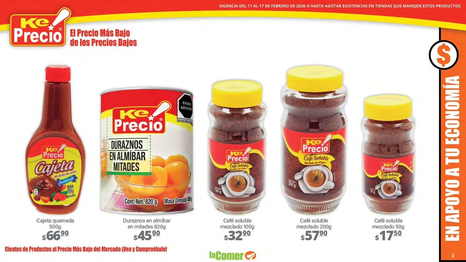 Catálogo de Folleto La Comer 11 de febrero al 17 de febrero 2026 - Pagina 3