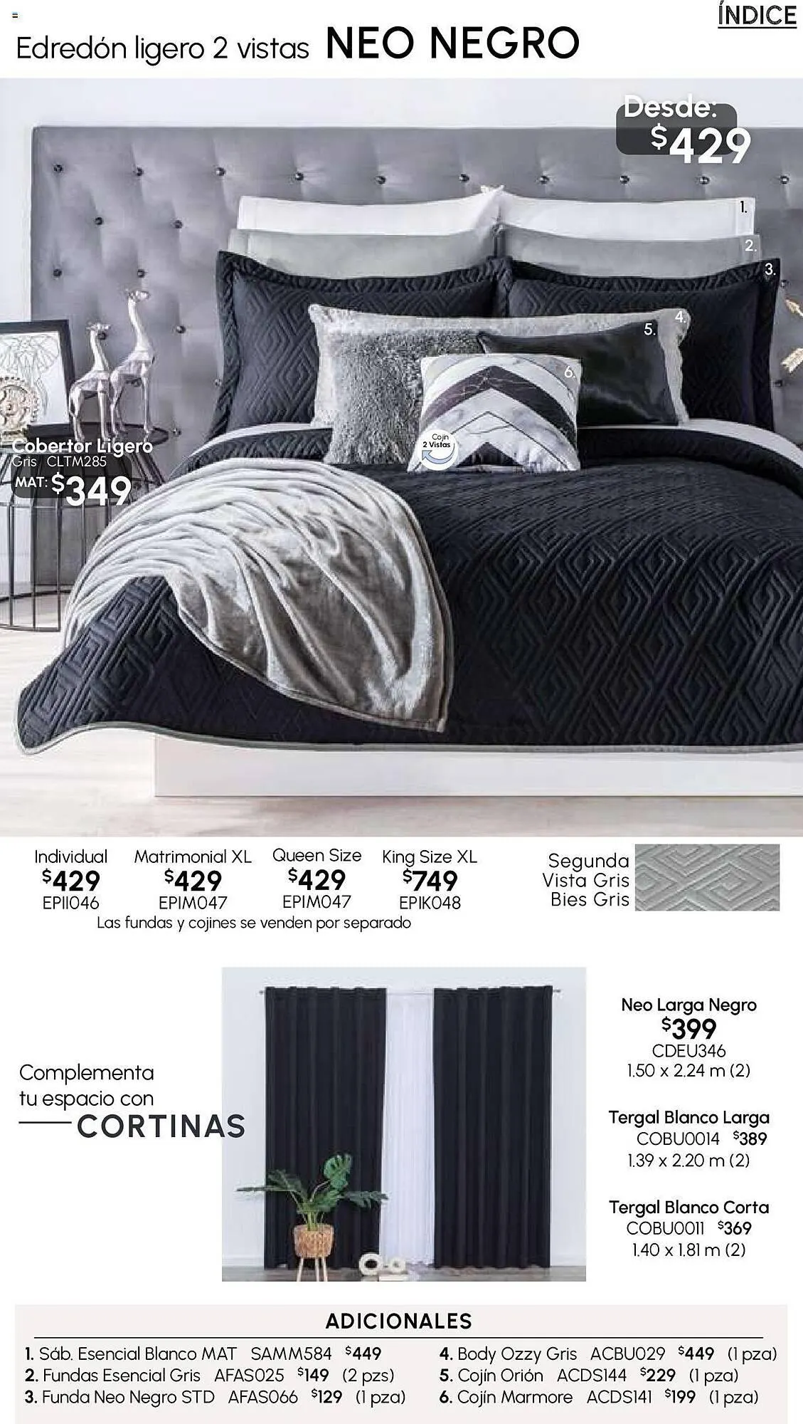 Catálogo de Catálogo Colchas Concord 13 de julio al 20 de julio 2023 - Pagina 11