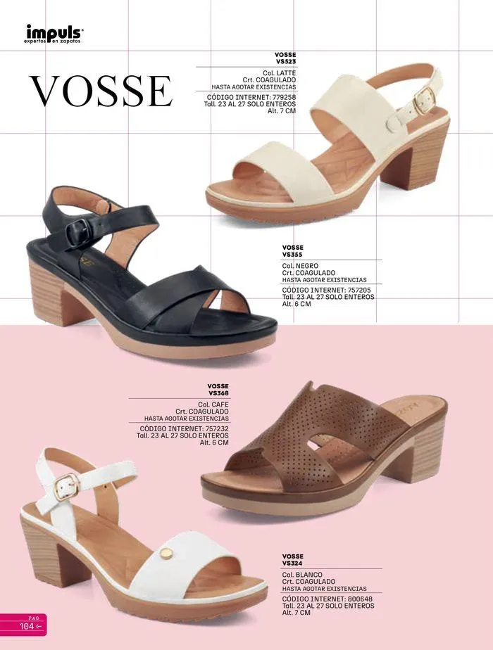 Catálogo de IMPULS Dama Verano-Otoño 5 de julio al 15 de noviembre 2024 - Pagina 106