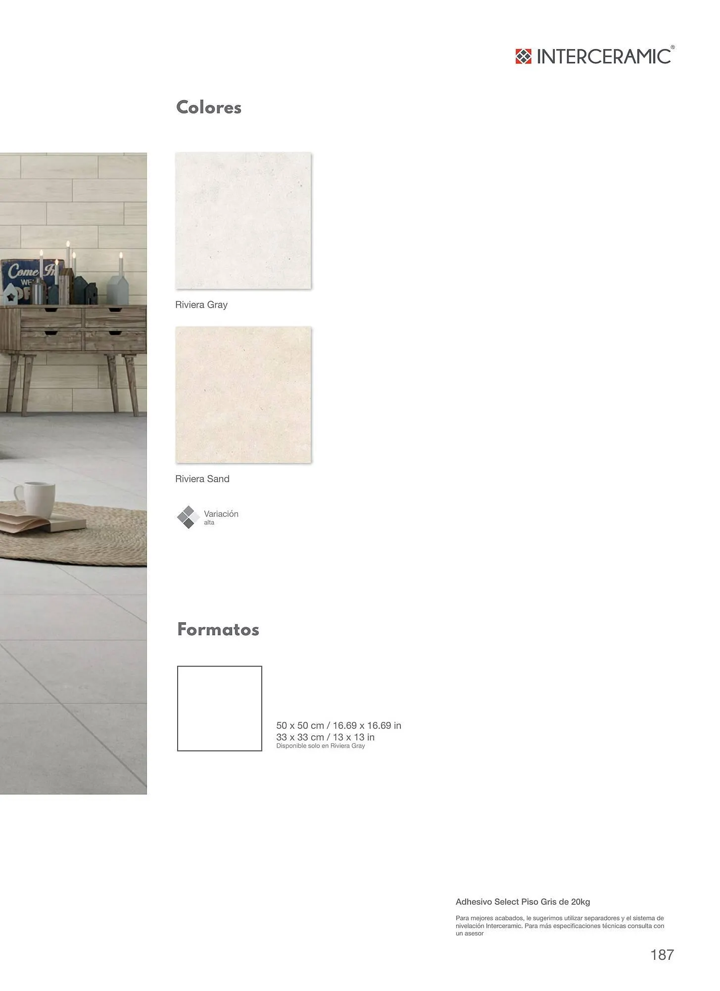 Catálogo de Catálogo Interceramic 12 de marzo al 31 de diciembre 2024 - Pagina 187