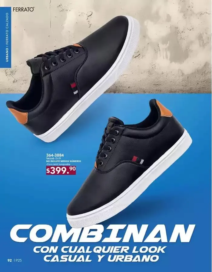 Catálogo de ANDREA | CALZADO CABALLERO 26 de enero al 24 de mayo 2025 - Pagina 92