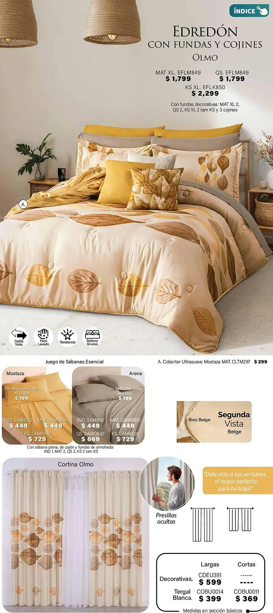 Catálogo de Catálogo Colchas Concord 1 de noviembre al 1 de febrero 2026 - Pagina 112