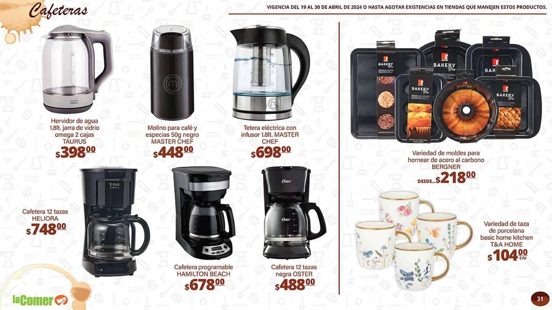 Catálogo de Catálogo La Comer 19 de abril al 30 de abril 2024 - Pagina 31