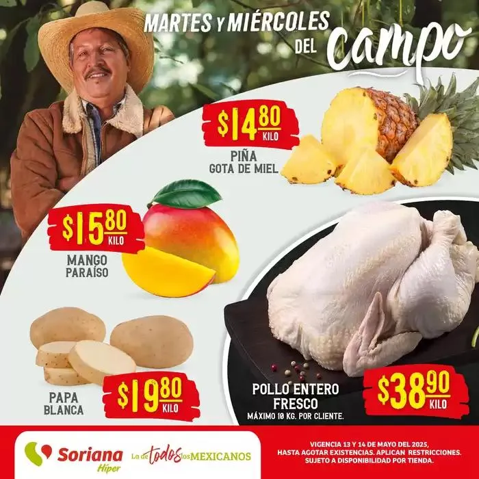 Catálogo de Martes y Miércoles del Campo Híper Nacional 13 de mayo al 14 de mayo 2025 - Pagina 1