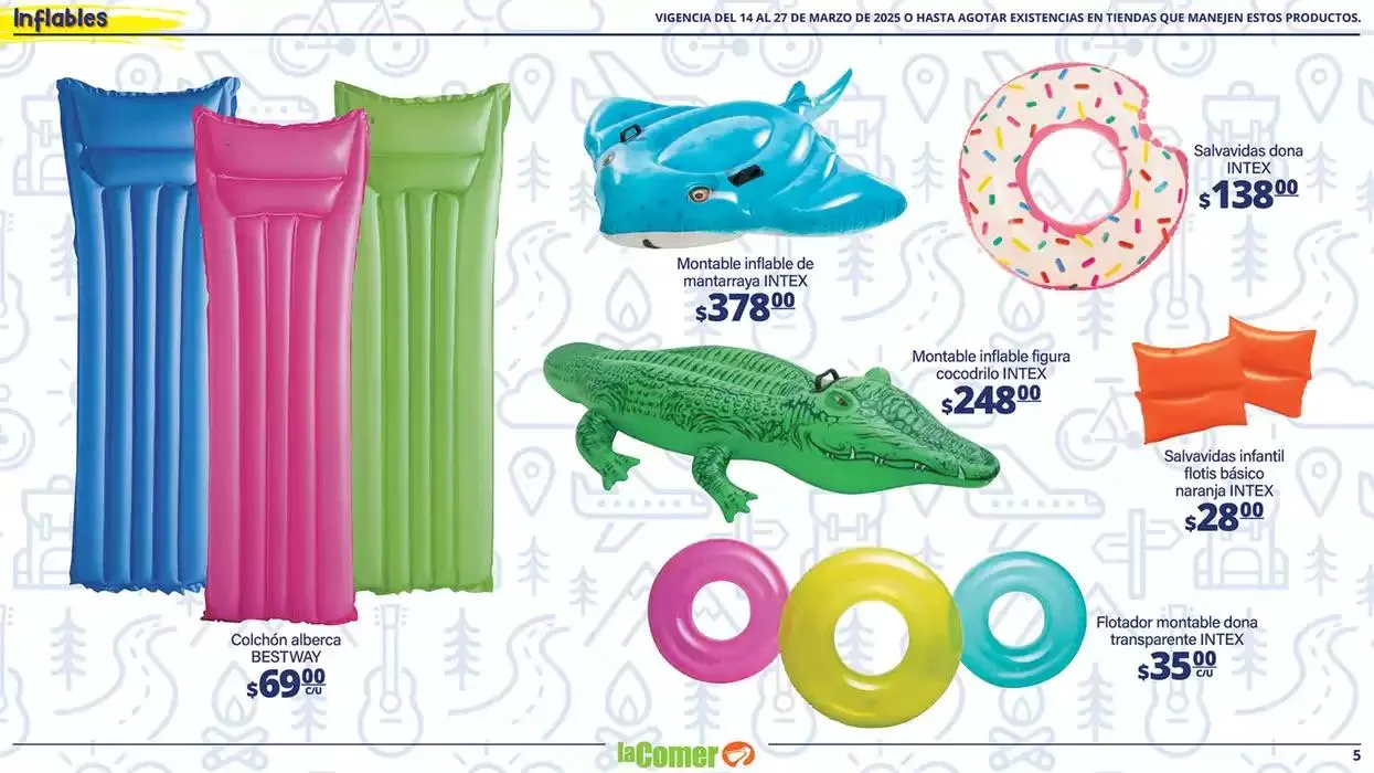 Catálogo de Vacaciones La Comer 14 de marzo al 27 de marzo 2025 - Pagina 5