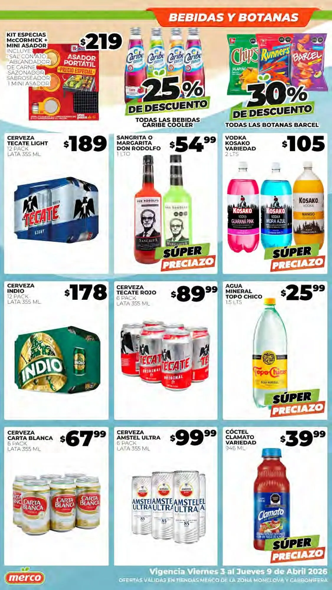 Catálogo de Folleto Merco 3 de abril al 9 de abril 2026 - Pagina 9